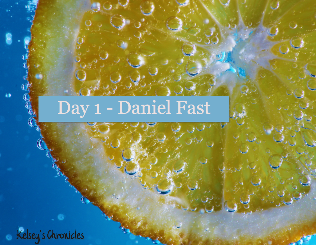 Daniel Fast Day 1